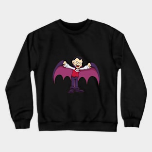 Cartoon Vampire Crewneck Sweatshirt